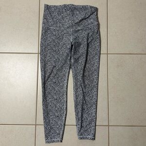 Old Navy Black and White Patterned Leggings